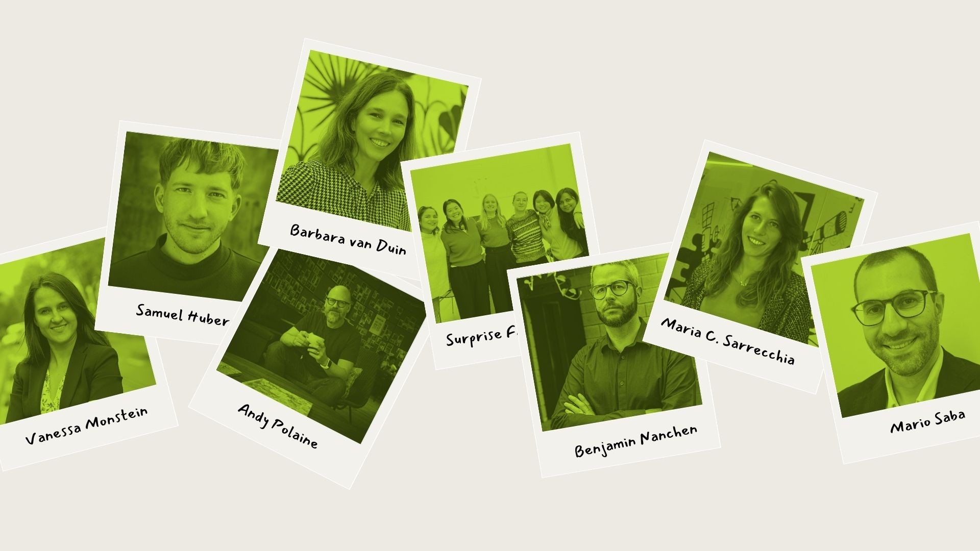 Photos of the guests