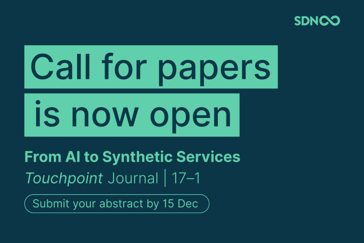 Call for papers is now open: from AI to Synthetic Services