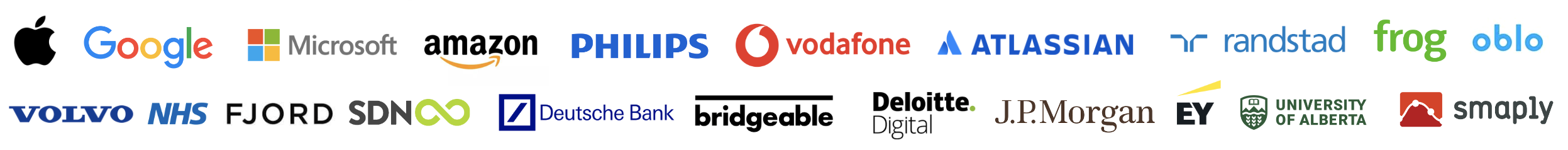 Logos of organizations