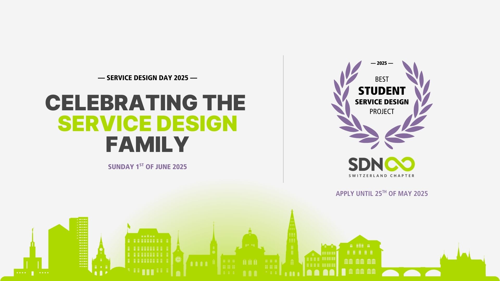 Celebrating the Service Design Family and the Best Student Service Design project