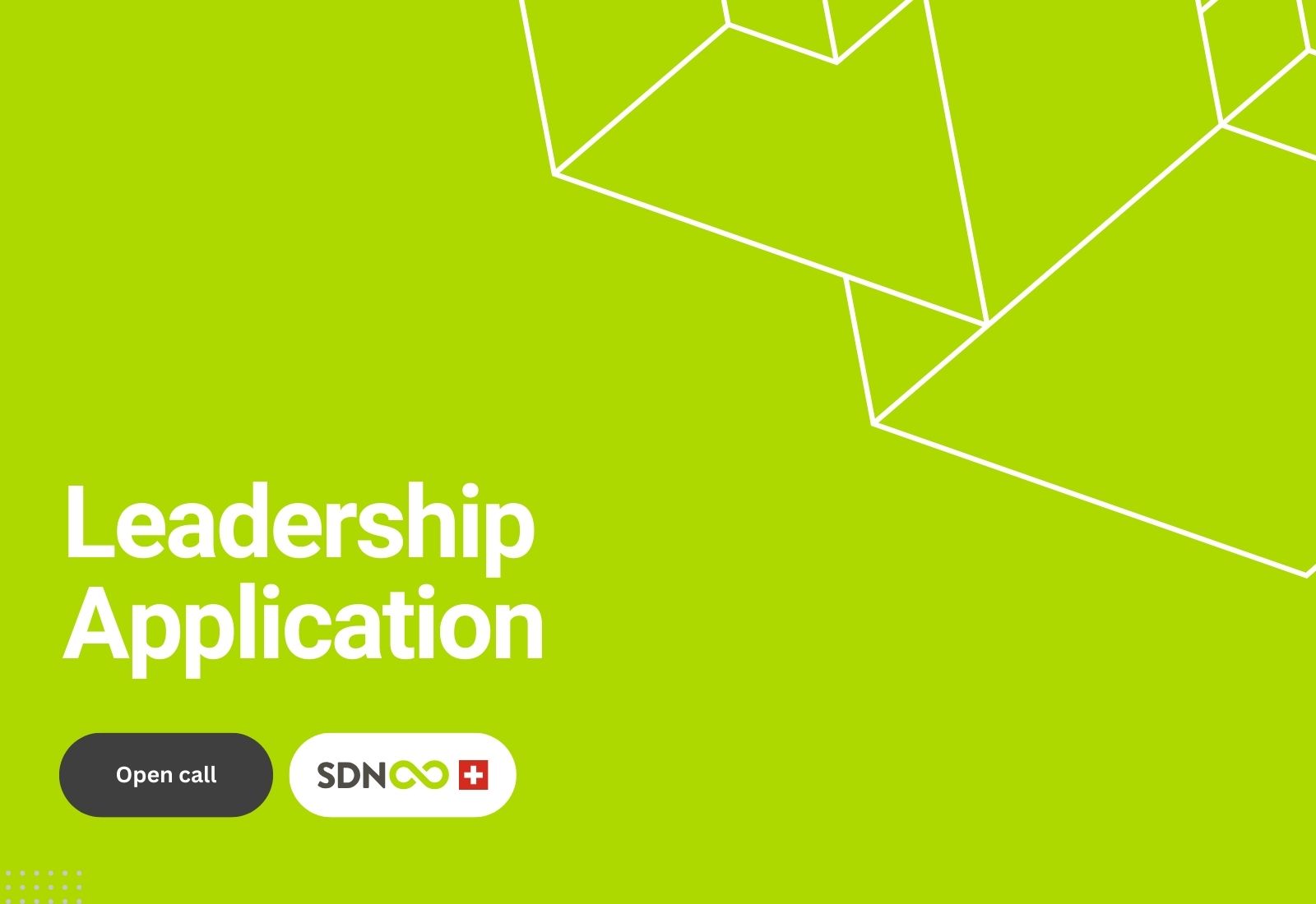 Leadership Application - Open call - Service Design Network Switzerland