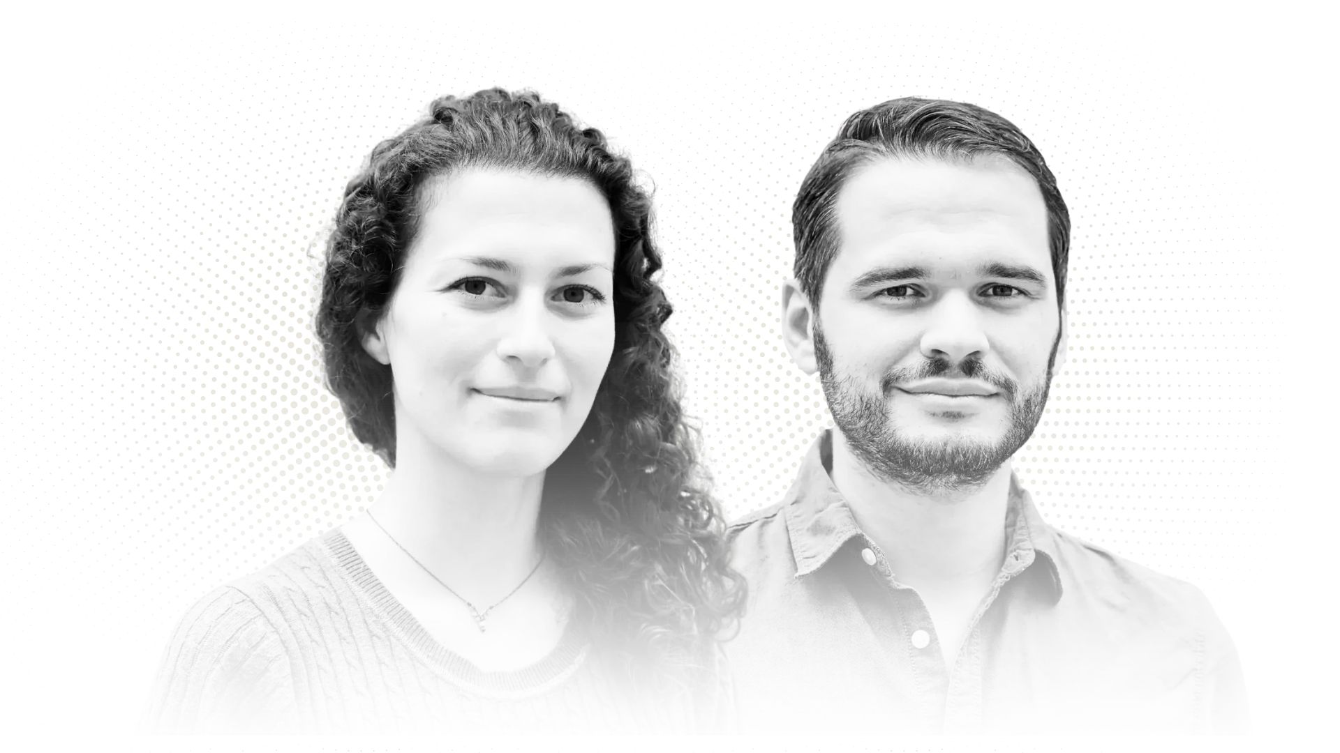 A photo of Damien and Alexia